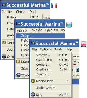 multilingual environment for convenience in use