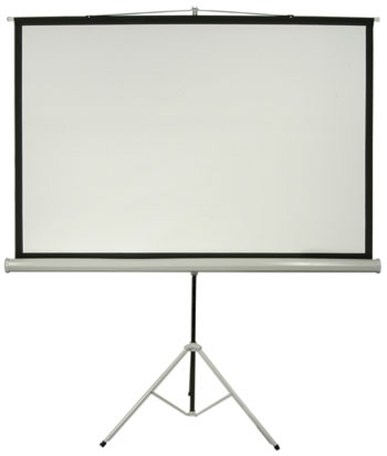tripod projector screen