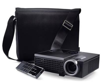projector + carrying case